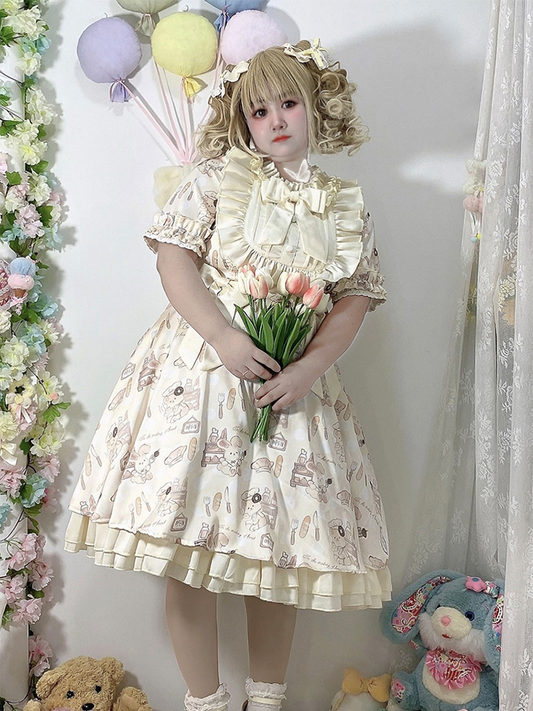 OP Dress♥Ready to Ship♥ Cartoon Dog ♥Sweet Lolita Dress