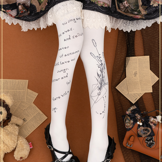 Three Day Love Poem Lolita Tights By Yidhra