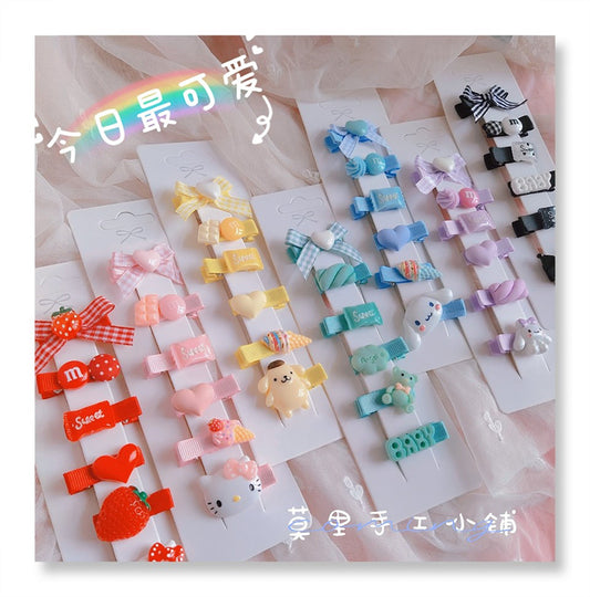 Lolita Macarons Hairpins 6pcs/Set