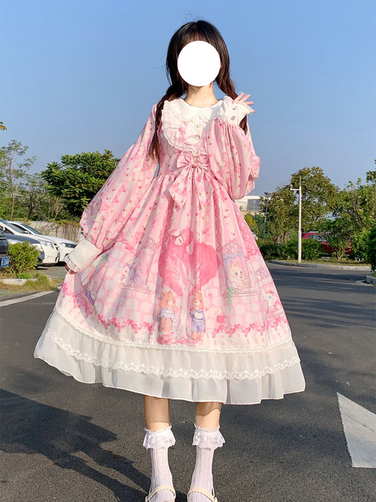 OP Dress♥Ready to Ship♥ Sweet Lolita Dress Long Sleeve