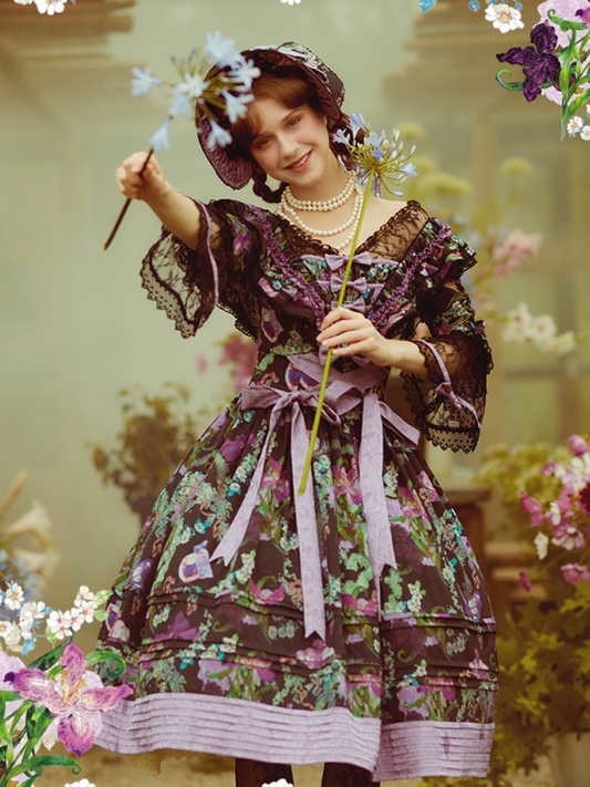 OP Dress♥Ready to Ship♥ Victoria Garden ♥Classical Lolita Dress