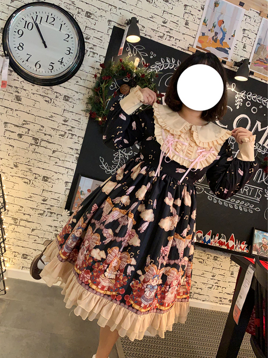 OP Dress♥Ready to Ship♥ Melody In Heaven ♥Sweet Lolita Long Sleeve Dress