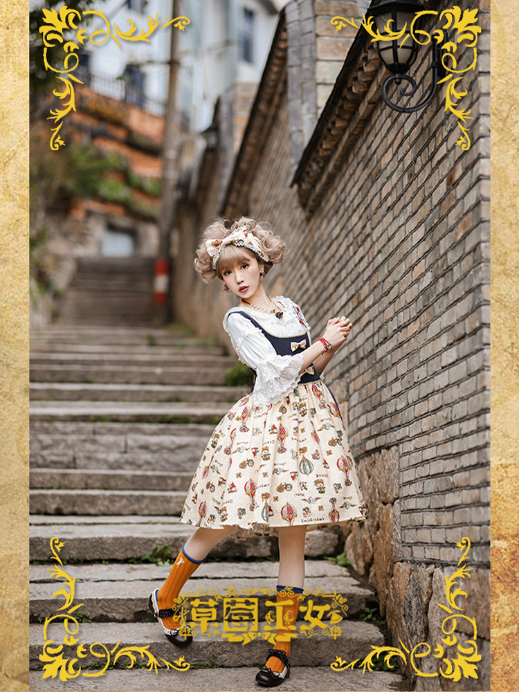 JSK♥Ready to Ship 1 Month♥Mechanical Balloon♥Princess Lolita Dress