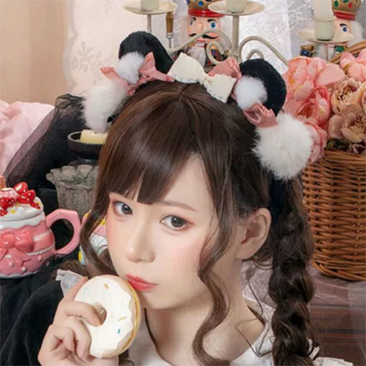 Pocket Panda OP Lolita Dress Matching KC