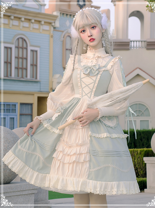 JSK♥Ready to Ship♥March Fusang♥Sweet Lolita Dress