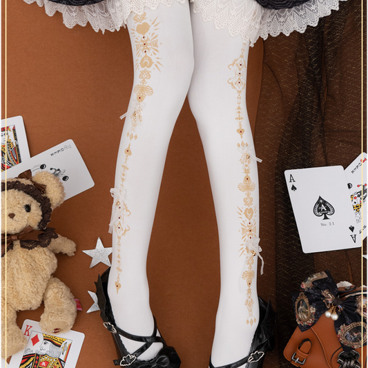 In the Name of Queen Lolita Tights By Yidhra