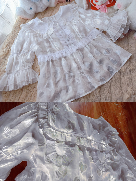 Lolita Blouse With Simple and Elegant Cut