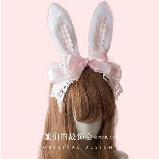 KC Lolita Kawaii Bow Headband
