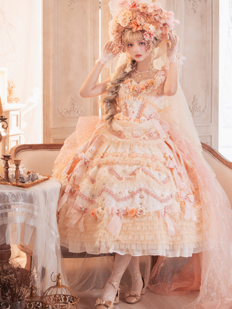 JSK ♥Ready to Ship♥Gilt Gemstones♥Hime Lolita Dress