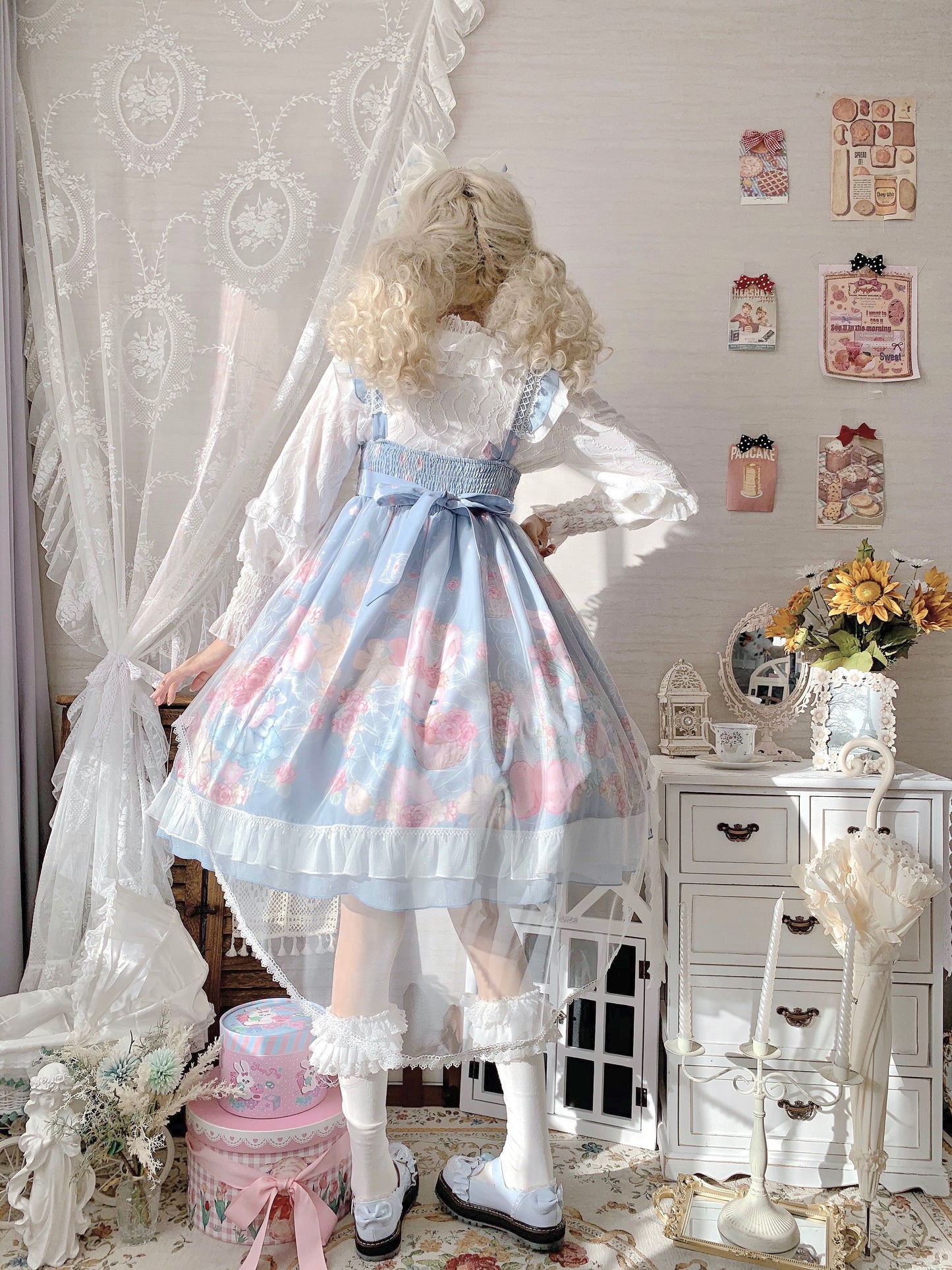JSK Dress♥Ready to Ship♥Sweet Rabbit♥ Sweet Lolita Dress