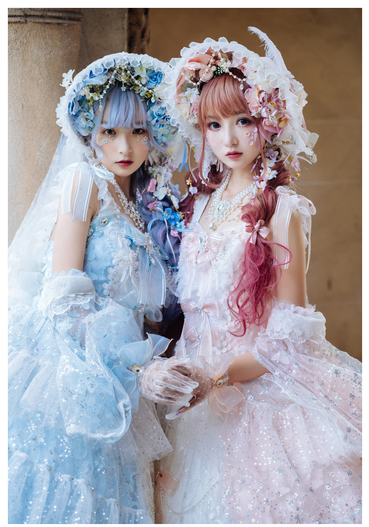 JSK Full Set ♥Ready to Ship♥Sakura Girls ♥Sweet Lolita Dress