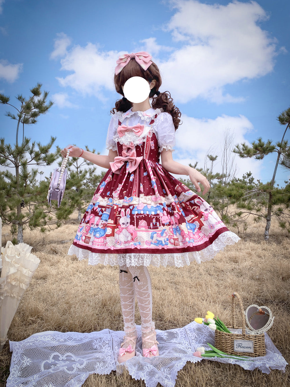 OP Dress♥Ready to Ship♥Popcorn♥ Sweet Lolita Dress