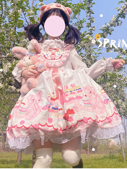 JSK Dress♥Ready to Ship♥Sweet Bear ♥ Sweet Lolita Dress