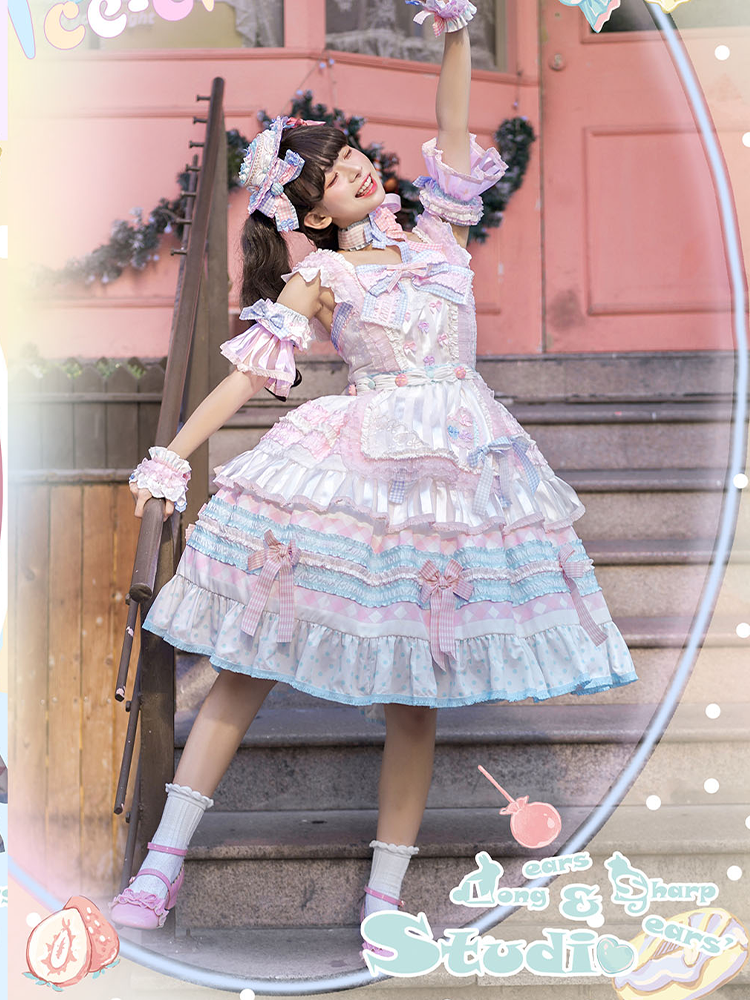 JSK Full Set ♥Pre-order♥Ice Cream Cake ♥Sweet Lolita Dress