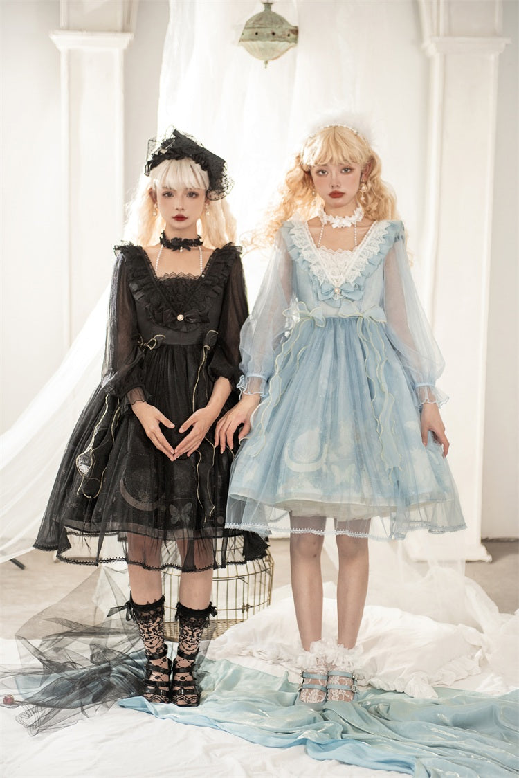 OP♥Ready to Ship♥Planet Butterfly♥Sweet Lolita Dress