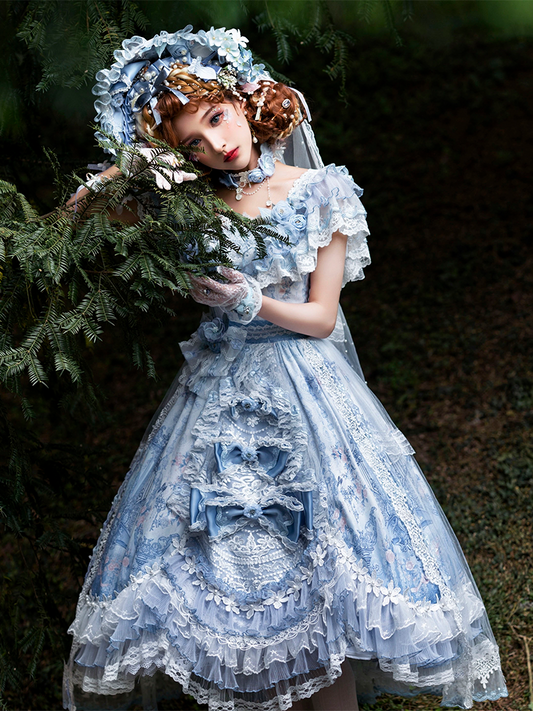 OP Set ♥Ready to Ship♥Key to the Fairyland ♥Lolita Dress