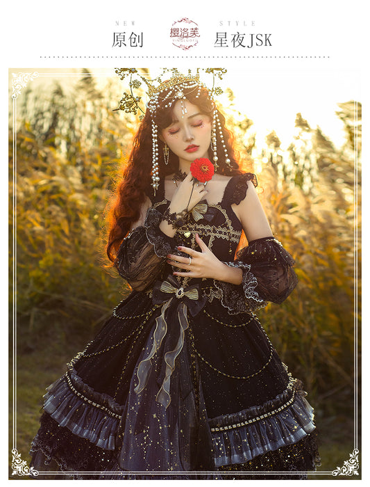 JSK♥Ready to Ship♥Starry Night♥Gothic Lolita Dress