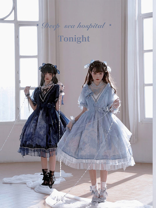 OP♥ Ready to Ship ♥Deep Sea Hospital♥Sweet Lolita Dress