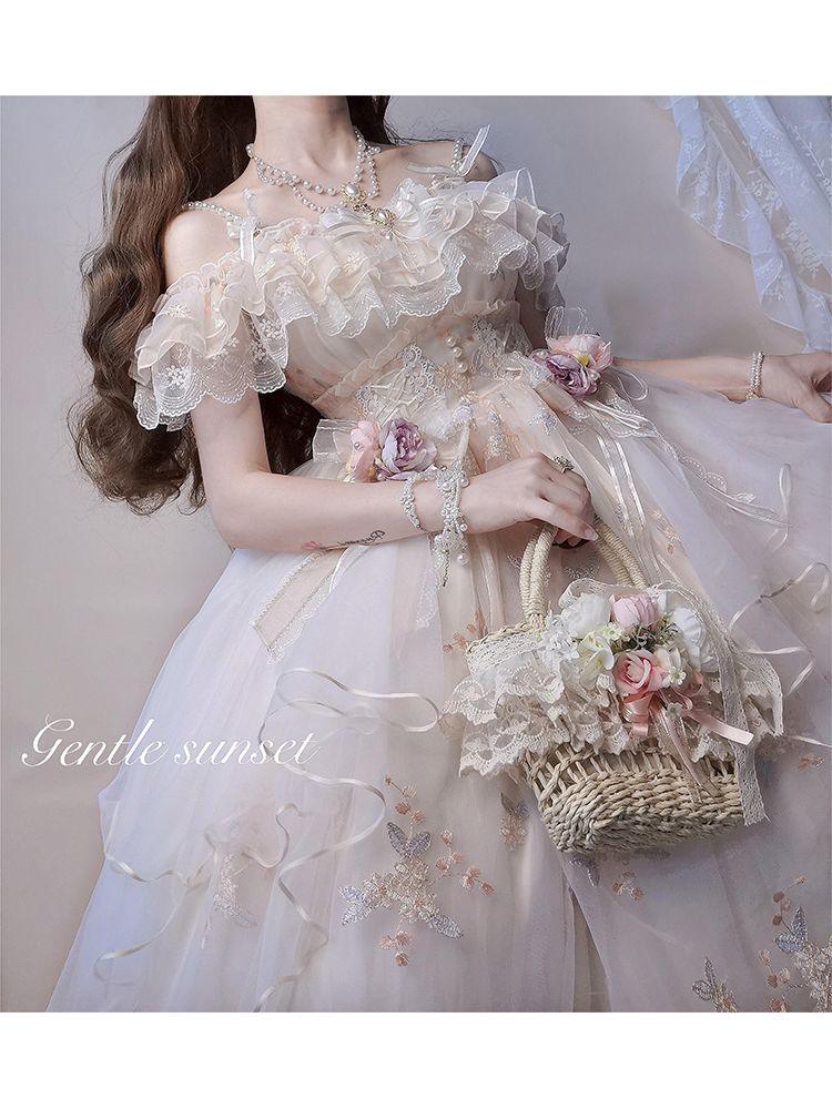 JSK Dress♥Pre-order-2 Months♥ Flower God Flora ♥Hime Lolita Dress