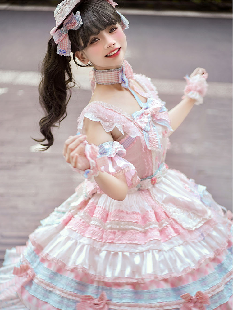 JSK Full Set ♥Pre-order♥Ice Cream Cake ♥Sweet Lolita Dress