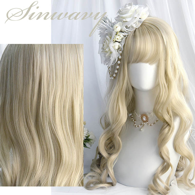 Long Curly Cute Lolita Synthetic Wig