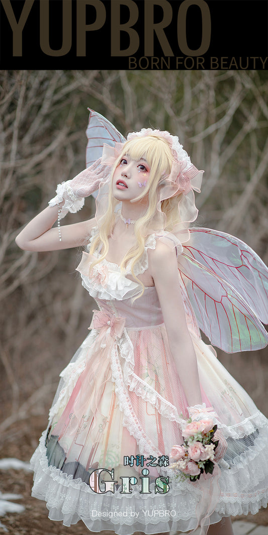 JSK & OP Dress ♥Ready to Ship♥ Gris♥Sweet Lolita Dress