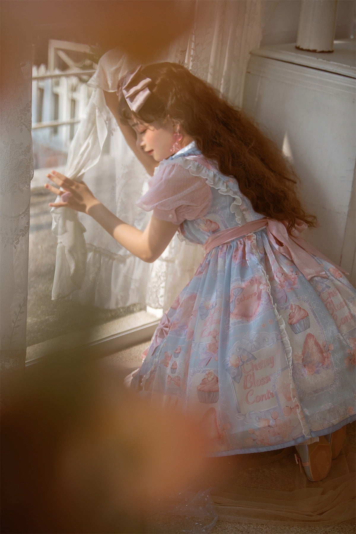 OP♥ Ready to Ship♥Rabbit Candy Wrapper ♥Sweet Lolita Dress