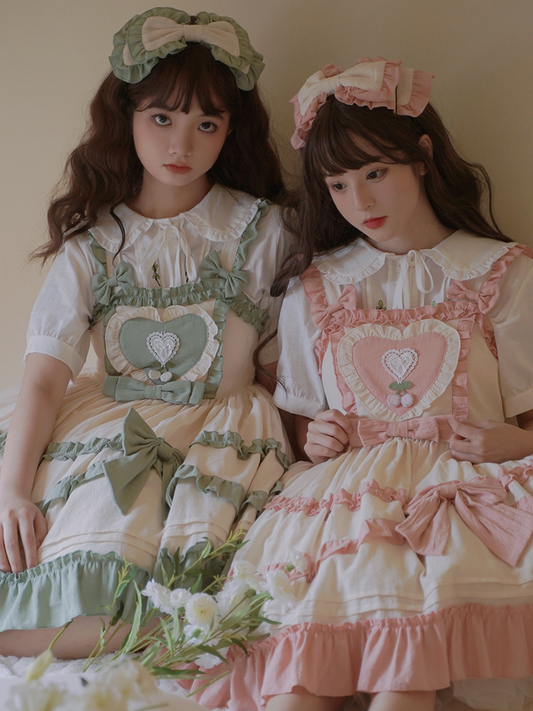 JSK Dress♥Ready to Ship♥Cherry Abbey♥ Sweet Lolita Dress
