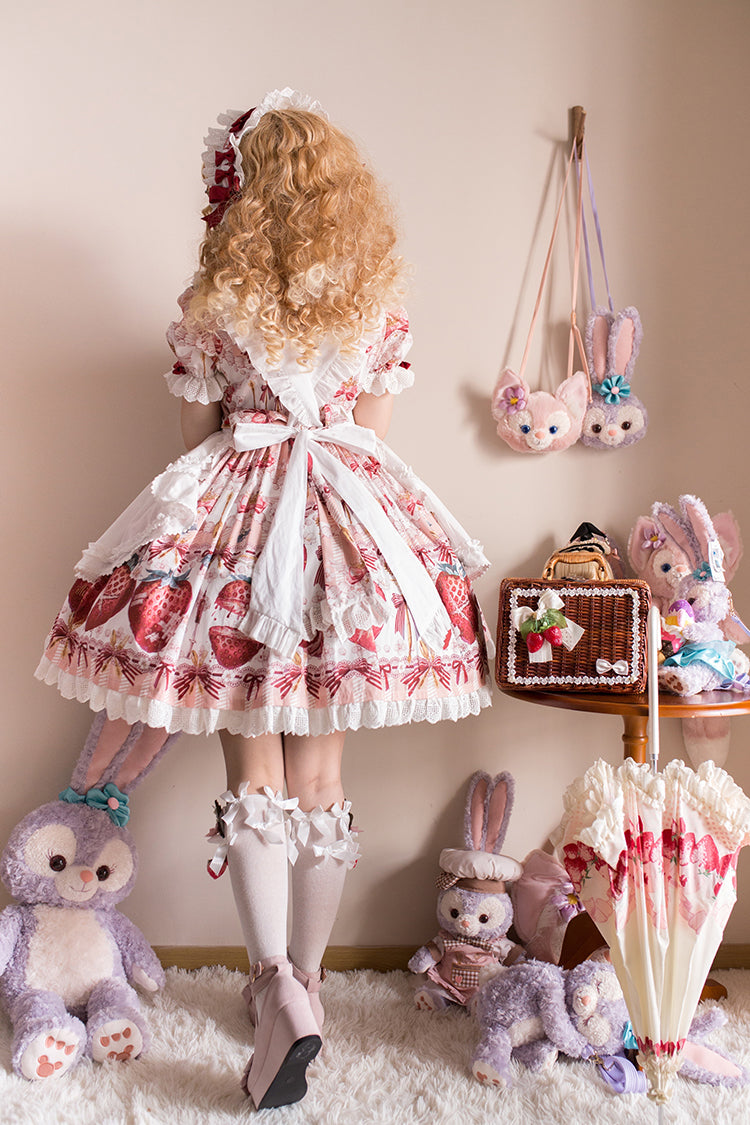JSK & OP Dress♥Ready to Ship♥ Strawberry Revolution ♥Sweet Lolita Dress