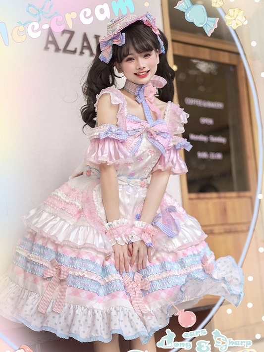 JSK Full Set ♥Pre-order♥Ice Cream Cake ♥Sweet Lolita Dress