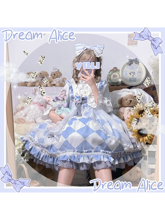 JSK♥ Ready to Ship♥Dream Alice ♥ Sweet Lolita Dress JSK