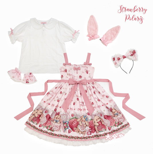 JSK♥Ready to Ship♥Rabbit Berry Gift Box ♥Sweet Lolita Dress