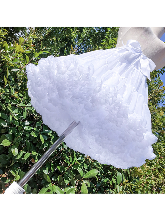 Rainbow Story Daily 45cm Length Cloud White Petticoat