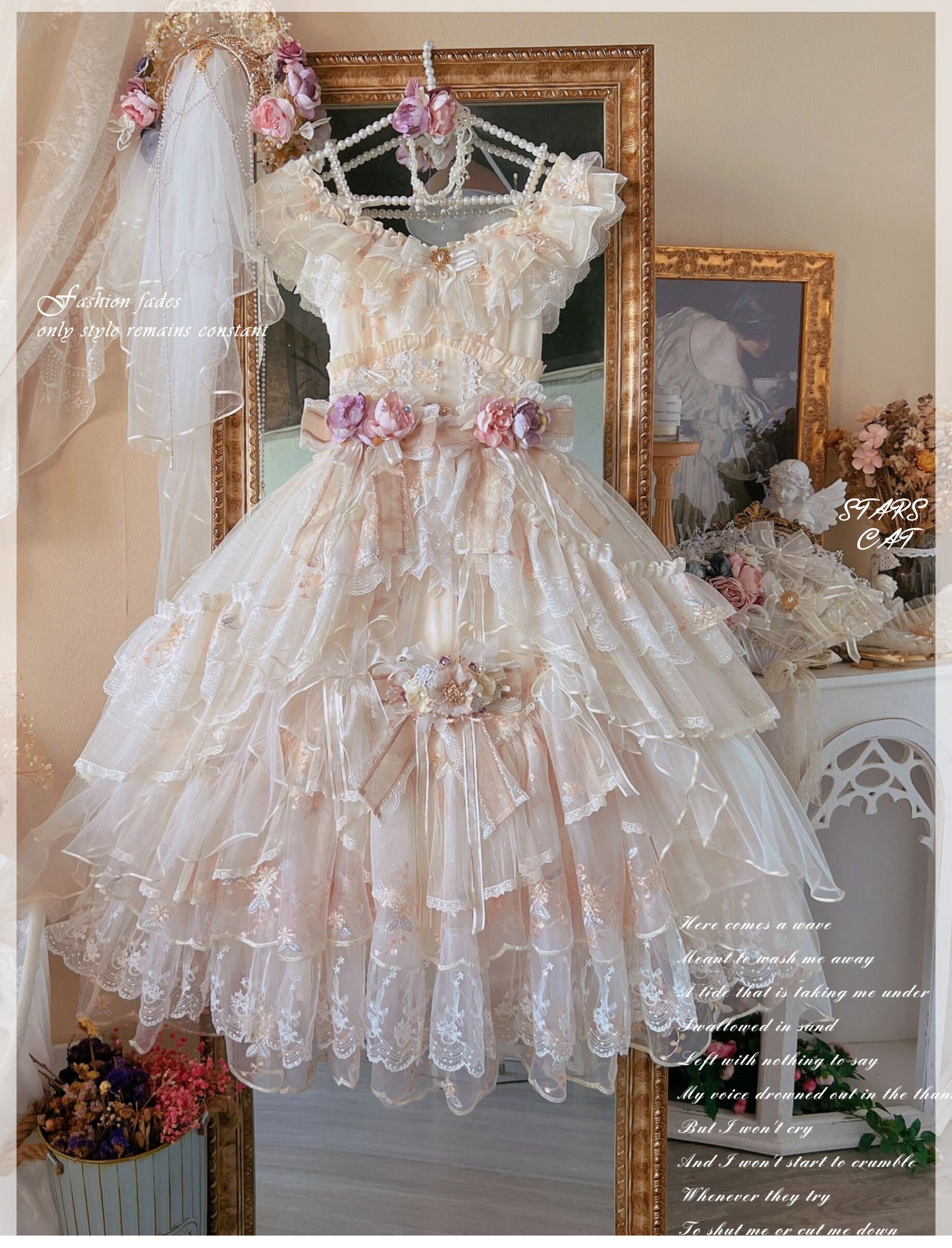 JSK Dress♥Pre-order-2 Months♥ Flower God Flora ♥Hime Lolita Dress