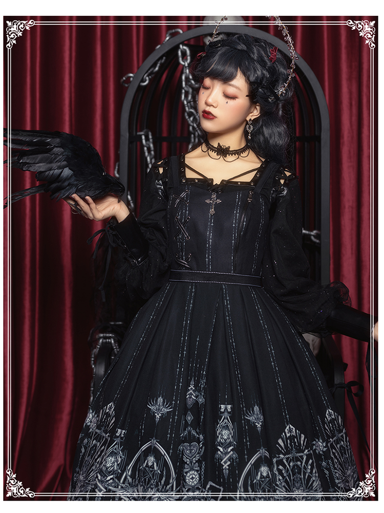 JSK ♥Pre-order 3 Weeks♥Eyes of Heart ♥Gothic Lolita Dress