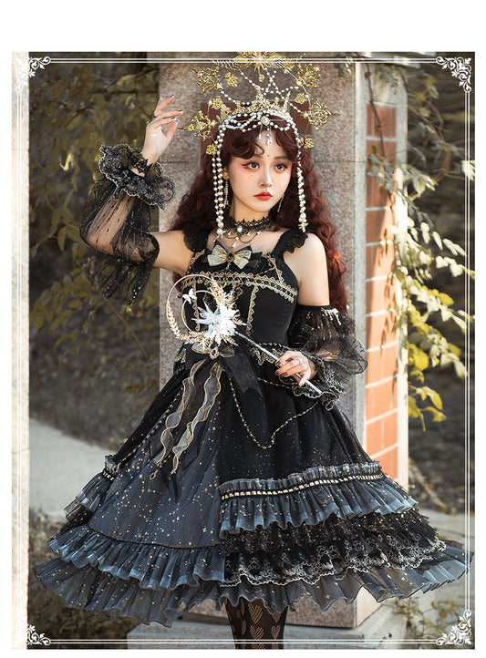 JSK♥Ready to Ship♥Starry Night♥Gothic Lolita Dress