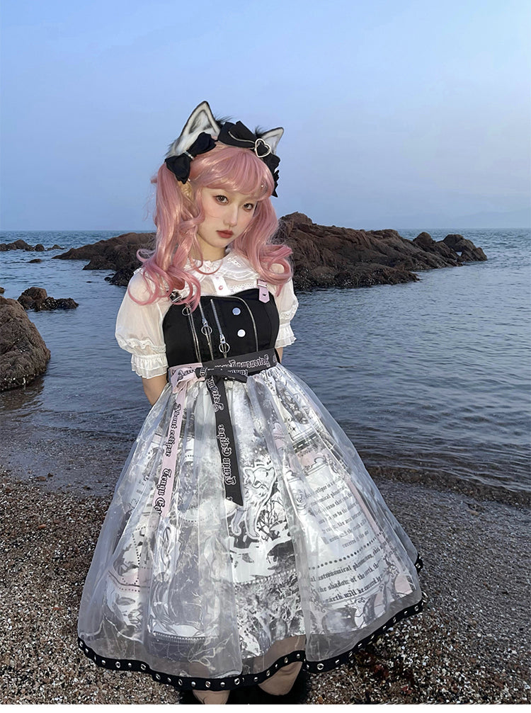 JSK♥ Ready to Ship♥Tengu Eclipse ♥ Lolita dress