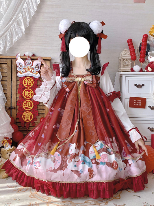 OP Dress♥Ready to Ship♥Beast Party ♥ Sweet Lolita Dress