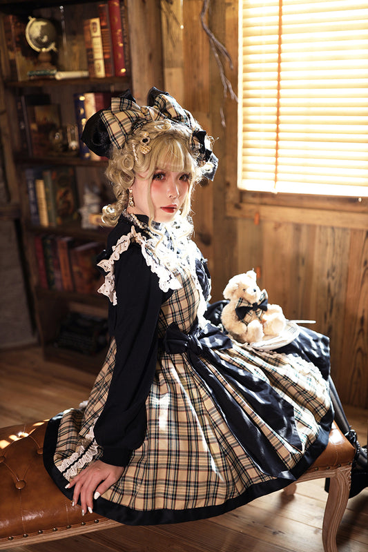 JSK ♥Ready to Ship♥ Anti gravity Bear Program ♥Gothic Lolita Dress
