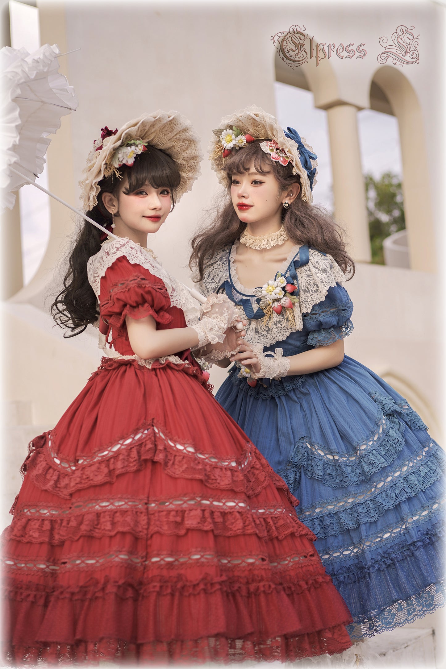 OP Dress Full Set♥Pre-order 3 months♥ Xingxiang Red Color ♥Sweet Lolita Dress