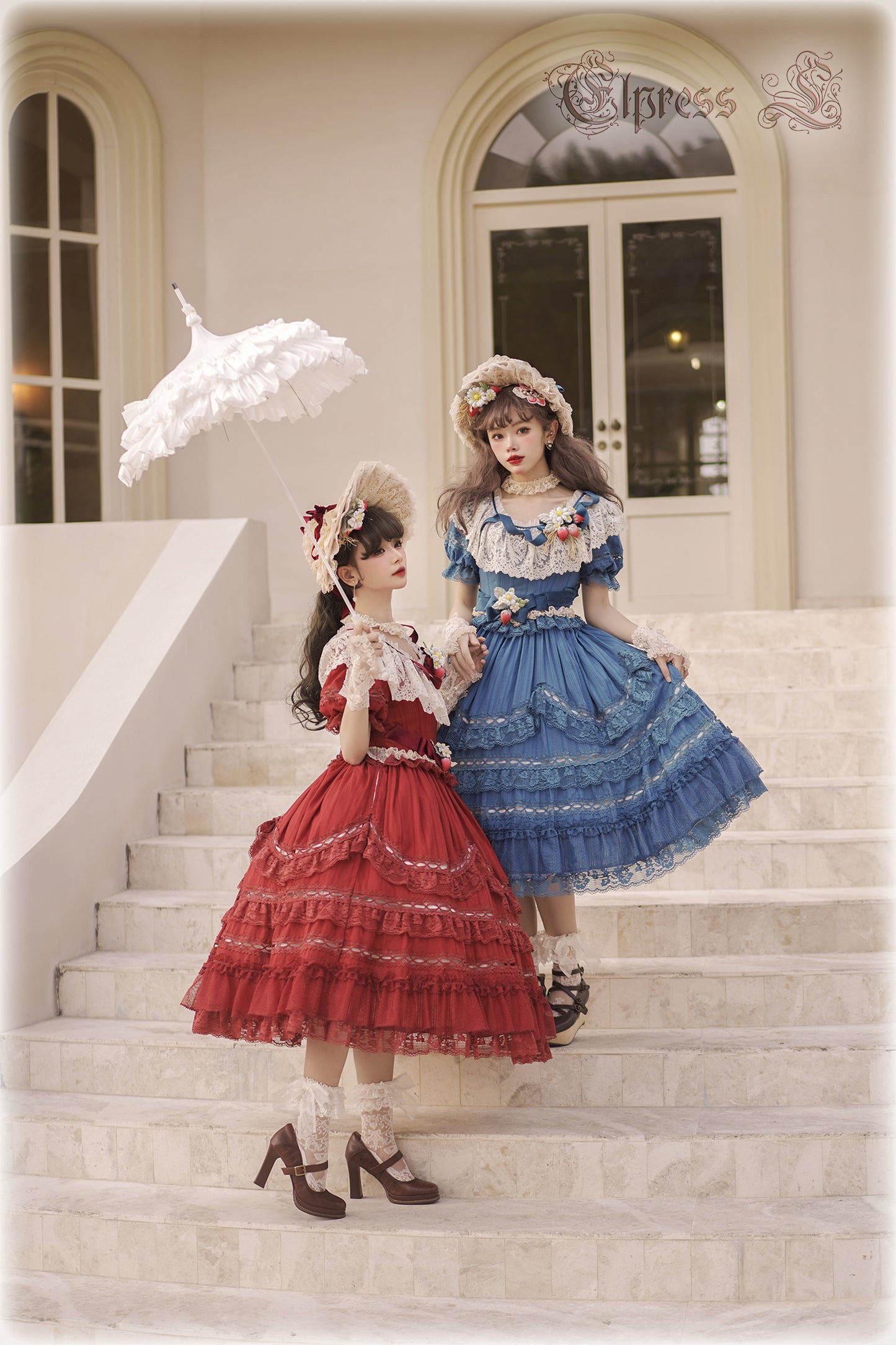 OP Dress Full Set♥Pre-order 3 months♥ Xingxiang Red Color ♥Sweet Lolita Dress