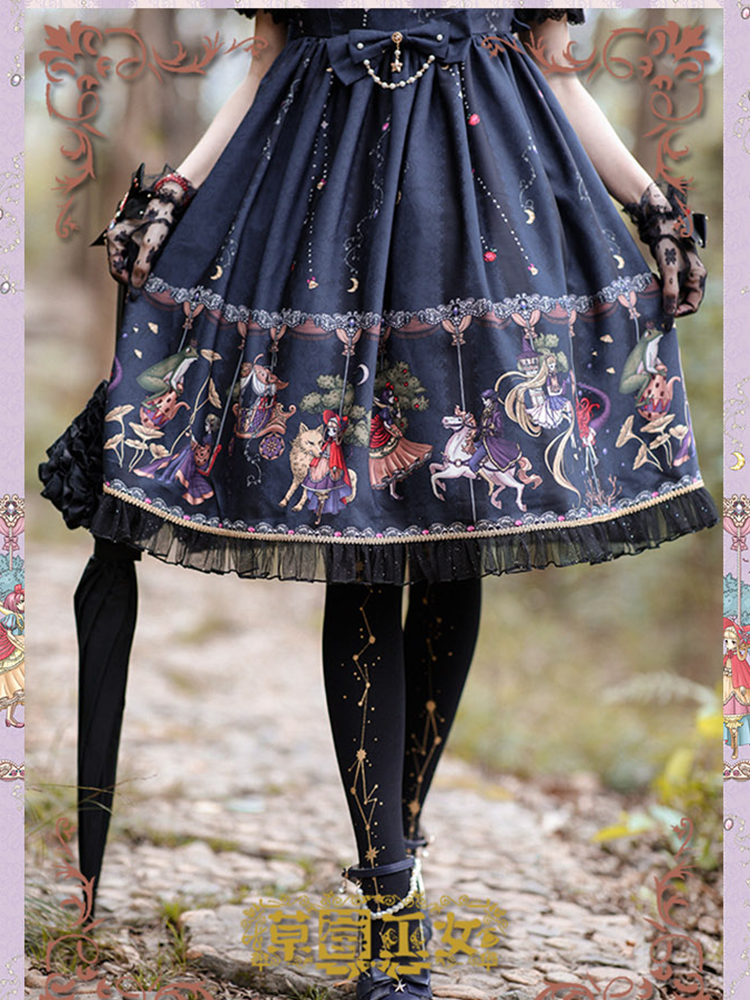 OP Dress♥Ready to Ship♥Fairyland♥Sweet Lolita Short Sleeve Dress