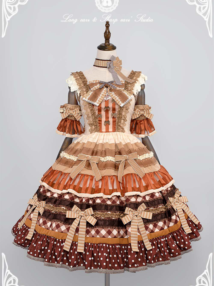 JSK Full Set ♥Pre-order♥Chocolate Cake ♥Sweet Lolita Dress