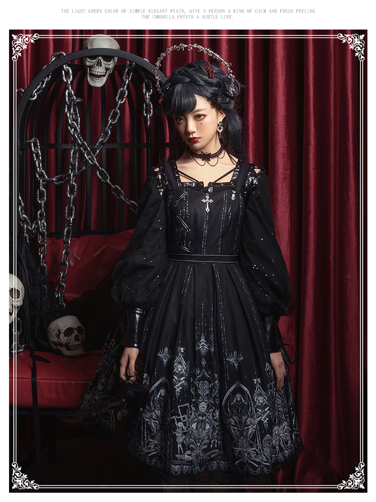 JSK ♥Pre-order 3 Weeks♥Eyes of Heart ♥Gothic Lolita Dress