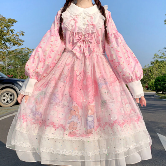 OP Dress♥Ready to Ship♥ Sweet Lolita Dress Long Sleeve