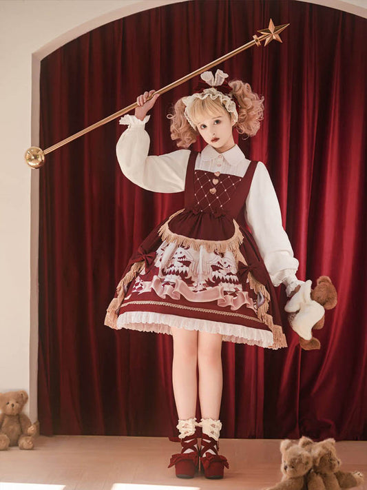 OP♥Ready to Ship♥Bunny Reading Club♥Lolita Dress