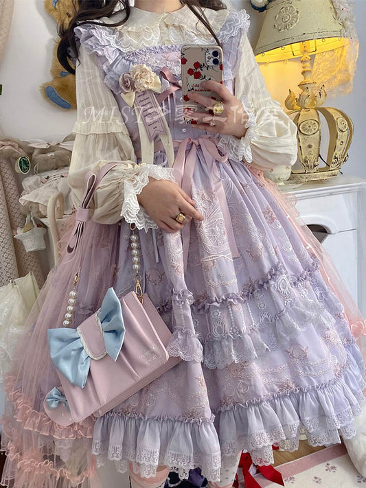 Blouse ♥pre-order 2 weeks♥Cream Sweetheart♥ Sweet Lolita