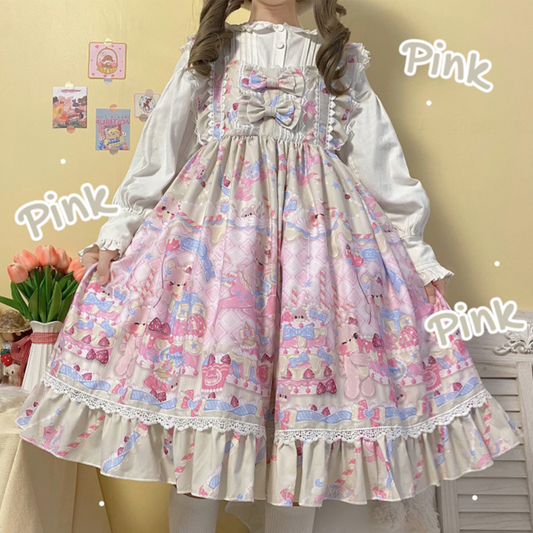 JSK Dress♥Ready to Ship♥ Sweet Birthday Party Elegant Lolita Dress