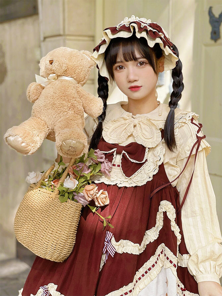 JSK & Blouse ♥Ready to Ship♥Little Acorn♥Sweet Lolita JSK Dress