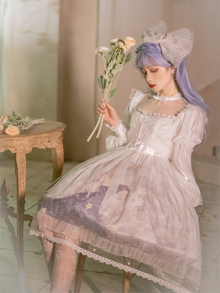 OP ♥Ready to Ship♥Pick the Stars♥Sweet Lolita Dress